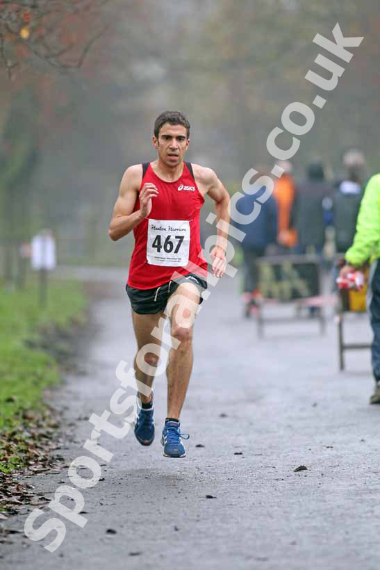 Jonathan Taylor on his way to winning the Senior Mens Heaton Harriers Memorial Road Race.